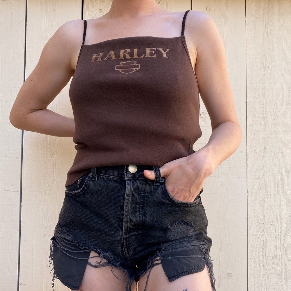 Y2K Harley Davidson Tank Top